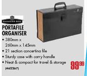 Portafile Organiser-380x260x145mm