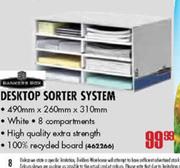 Desktop Sorter System-490mmx260mmx310mm
