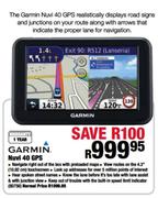 Garmin Nuvi 40 GPS