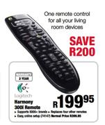 Harmony 300i Remote