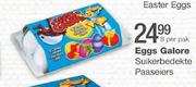 Eggs Galore Suikerbedekte Paaseiers-8 Per Pak