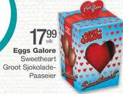 Eggs Galore Sweetheart Groot Sjokolade Paasseier Elk