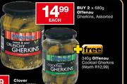 Offeneu Gherkins Assorted-2x680g 