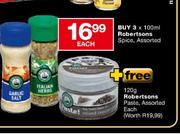 Robertsons Spice Assorted-3x100ml Each