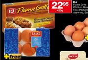 I&J Flame Grills Chicken Breast Fillet Portions Assorted-420g 