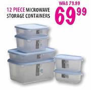 Microwave Storage Containers-12 piece