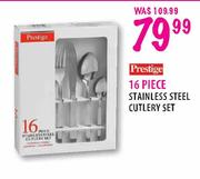 Prestige 16 Piece Stainless Steel Cutlery Set