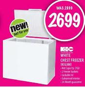 KIC White Chest Freezer(KCG300)-292L 