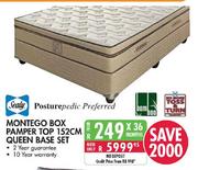 Sealy Montego Box Pamper Top Queen Base Set-152Cm