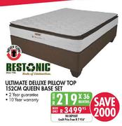 Restonic Ultimate Pillow Top Queen Base Set-152Cm