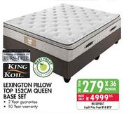 King Koil Lexington Pillow Top Queen Base Set-152Cm