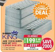Slumber King Jade Queen Base Set-152Cm