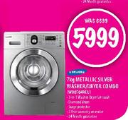 Samsung 7Kg Metallic Silver Washer/Dryer Combo