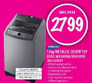 Samsung 13Kg Metallic Silver Top Load Washing Machine