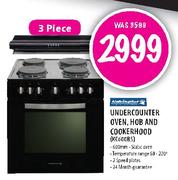 Kelvinator Undercounter Oven,Hob & Cookerhood