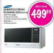 Samsung White Electronic Microwave Oven-20L