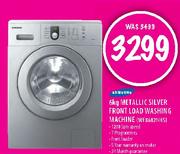 Samsung 6Kg Metallic Silver Front Load Washing Machine