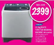 Samsung 13.2Kg White Twin Tub Washing Machine