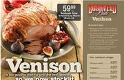 Bushveld Pride Venison Leg Roast(Bone-In)-Per Kg