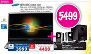 Samsung Notebook (300E5A-A062) + Logitec 2.1 Speakers (LS21)