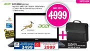 Acer Notebook (AS5733) + Targus 15.4" Organiser