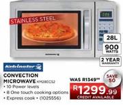 Kelvinator Convection Microwave 900 Watts(Model:KM28ECS2)-28L