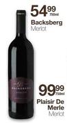 Backsberg Merlot-750ml