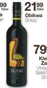 Obikwa Shiraz-750ml