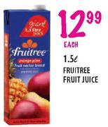 Fruitree Fruit Juice-1.5Ltr Each