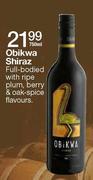 Obikwa Shiraz-750ml