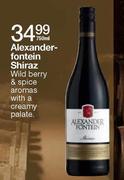 Alexanerfontein Shiraz-750ml