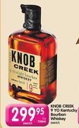 Knob Creek 9 Yo Kentucky Bourbon Whisky-1x750ml