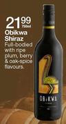 Obikwa Shiraz-750ml