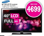 Samsung 40" FHD LCD TV (LA40D503)