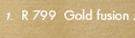 Little Luxuries We Love Gold Fusion 9ct Gold Pendant