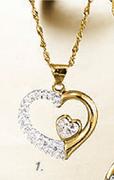Little Luxuries We Love Gold Fusion 9ct Gold Pendant