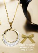 Little Luxuries We Love Circle Pendant