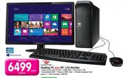 Packard Bell Desktop PC Plus 20" LCD Monitor