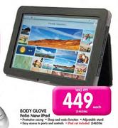 Body Glove Folio New iPad Each