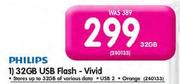Philips USB Flash-Vivid-32GB Each