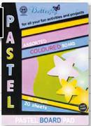 Butterfly Pastel A4 Projekblaaie-20 Bladsye