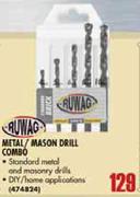 Ruwag Metal/Mason Drill Combo