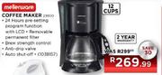 Mellerware Coffee Maker-12 Cups