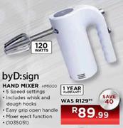 ByD:sing Hand Mixer-HM1000