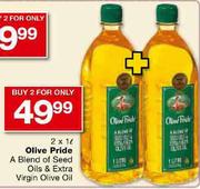 Olive Pride A Blend Of Seed Oils & Extra Virgin Olive Oil-2x1ltr