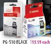 Canon PG-510 Black-Each