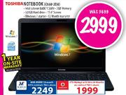 Toshiba Notebook(C660-2D8)