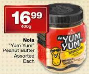 Nola "Yum Yum" Peanut Butter Assorted-400g Each