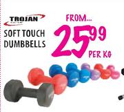 Trojan Soft Touch Dumbbells-Per Kg