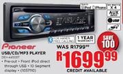 Pioneer USB/CD/MP3 Player(DEH-4450BT)